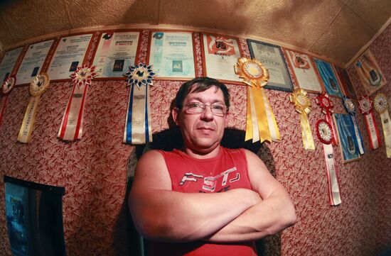 Таксидермист Сергей Суховерхов из Тверской области