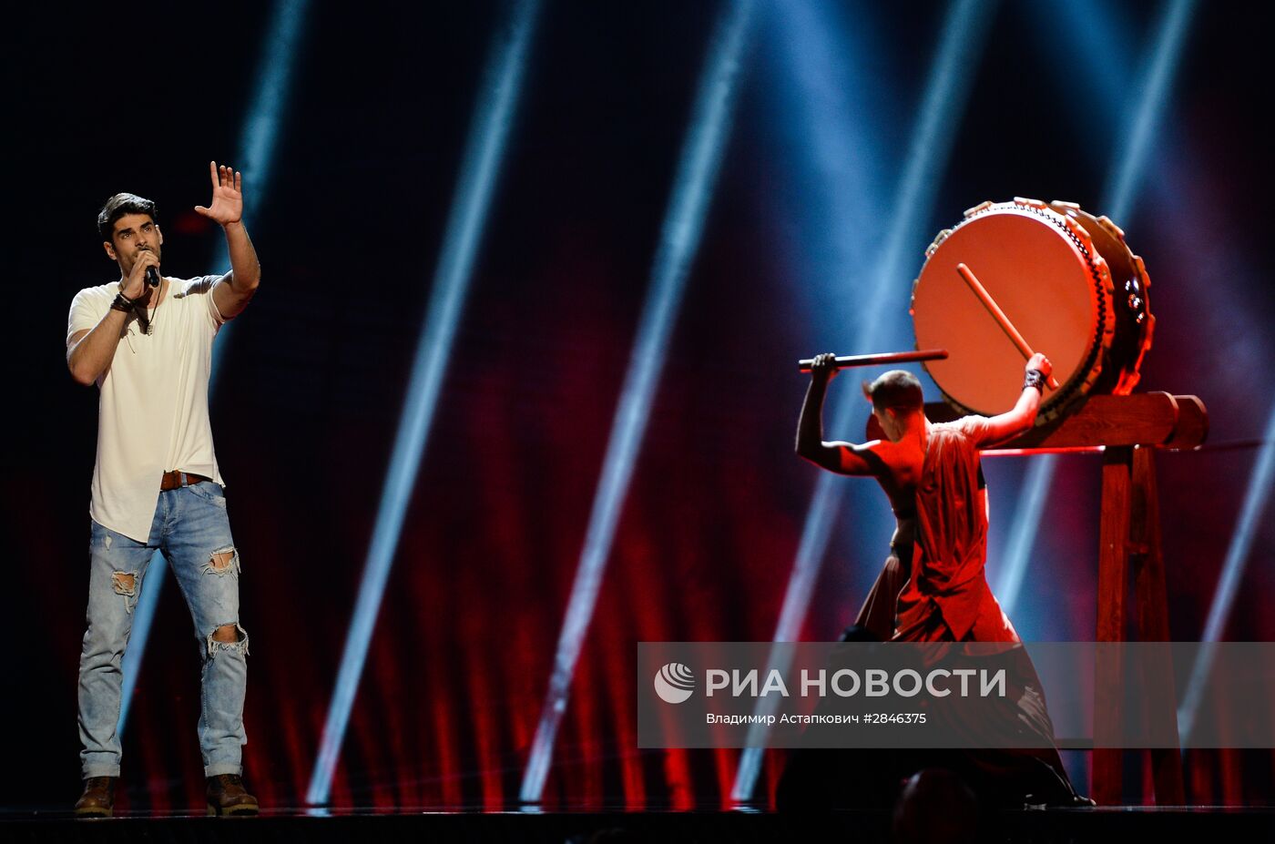 Генеральная репетиция финала международного конкурса "Евровидение-2016"