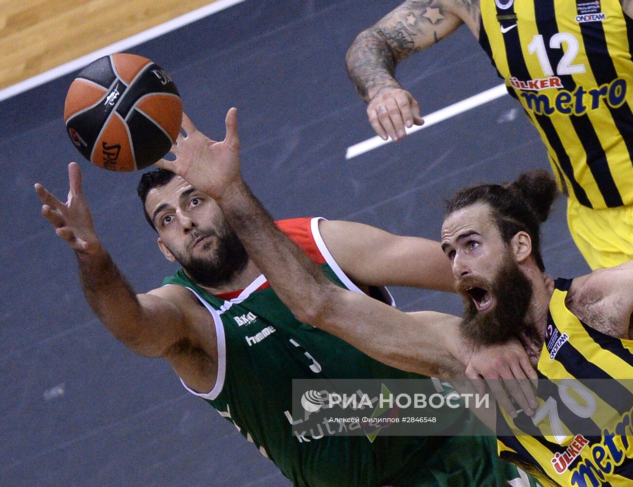 Баскетбол. Евролига. Финал четырех. Матч "Фенербахче" - "Лабораль Кутча"