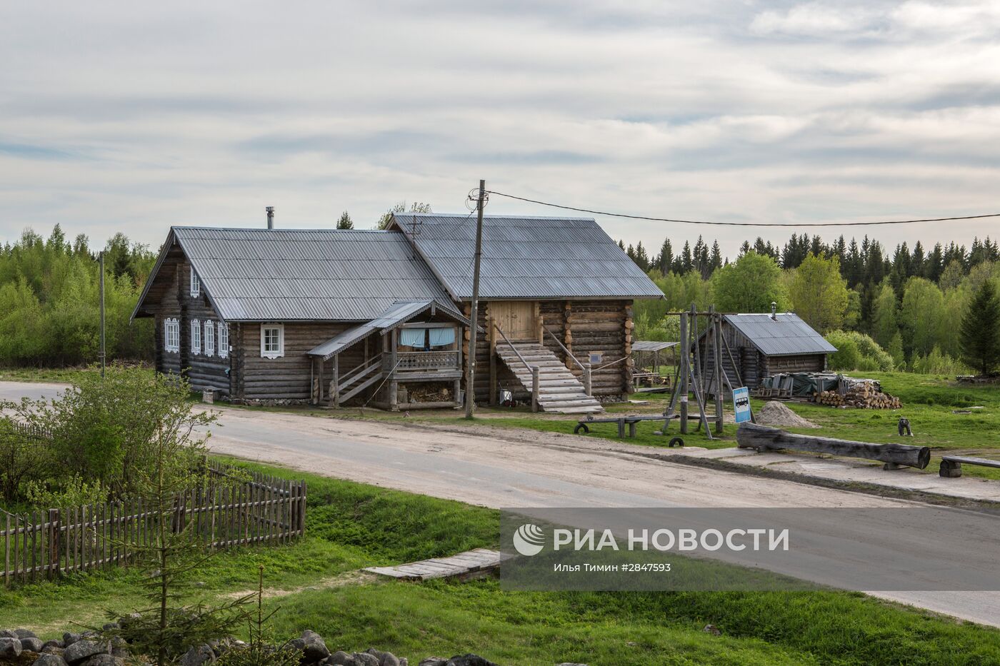 Карельская деревня Кинерма | РИА Новости Медиабанк