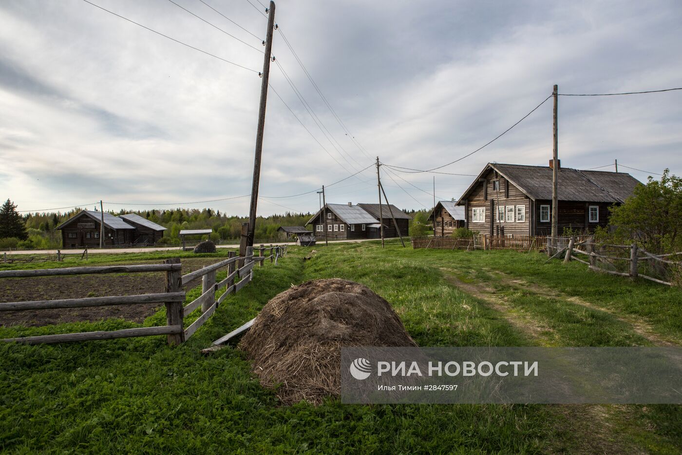 Карельская деревня Кинерма