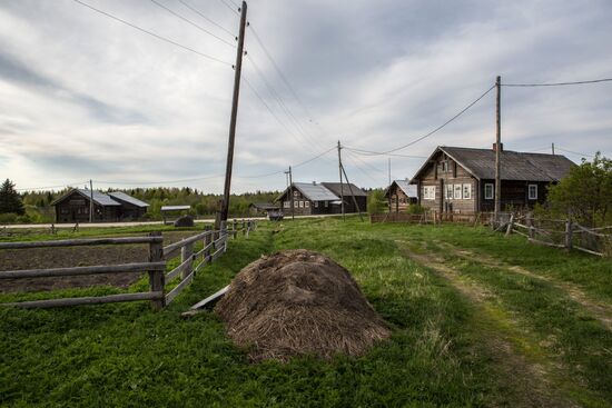 Карельская деревня Кинерма