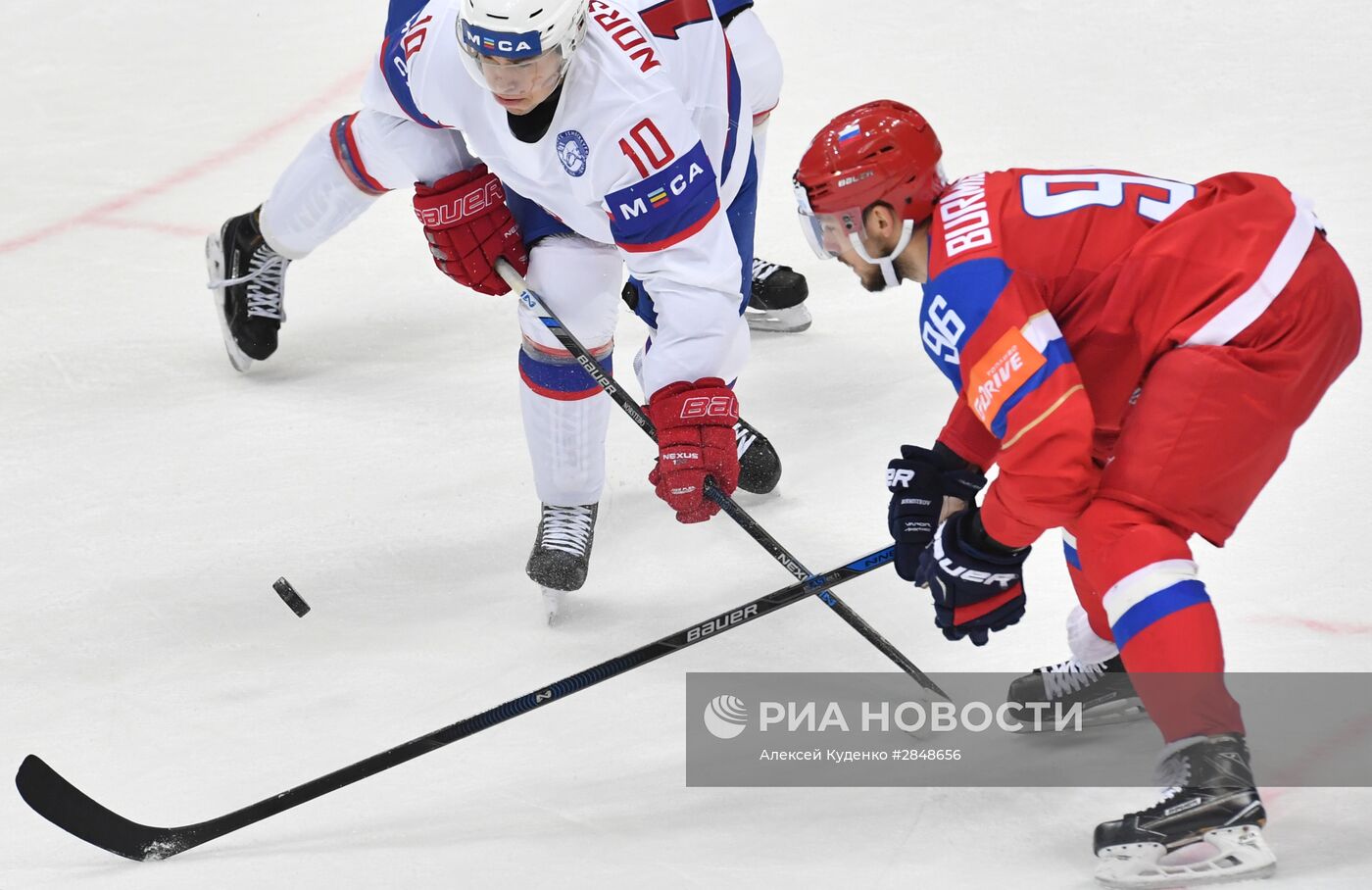 Хоккей. Чемпионат мира. Матч Россия - Норвегия