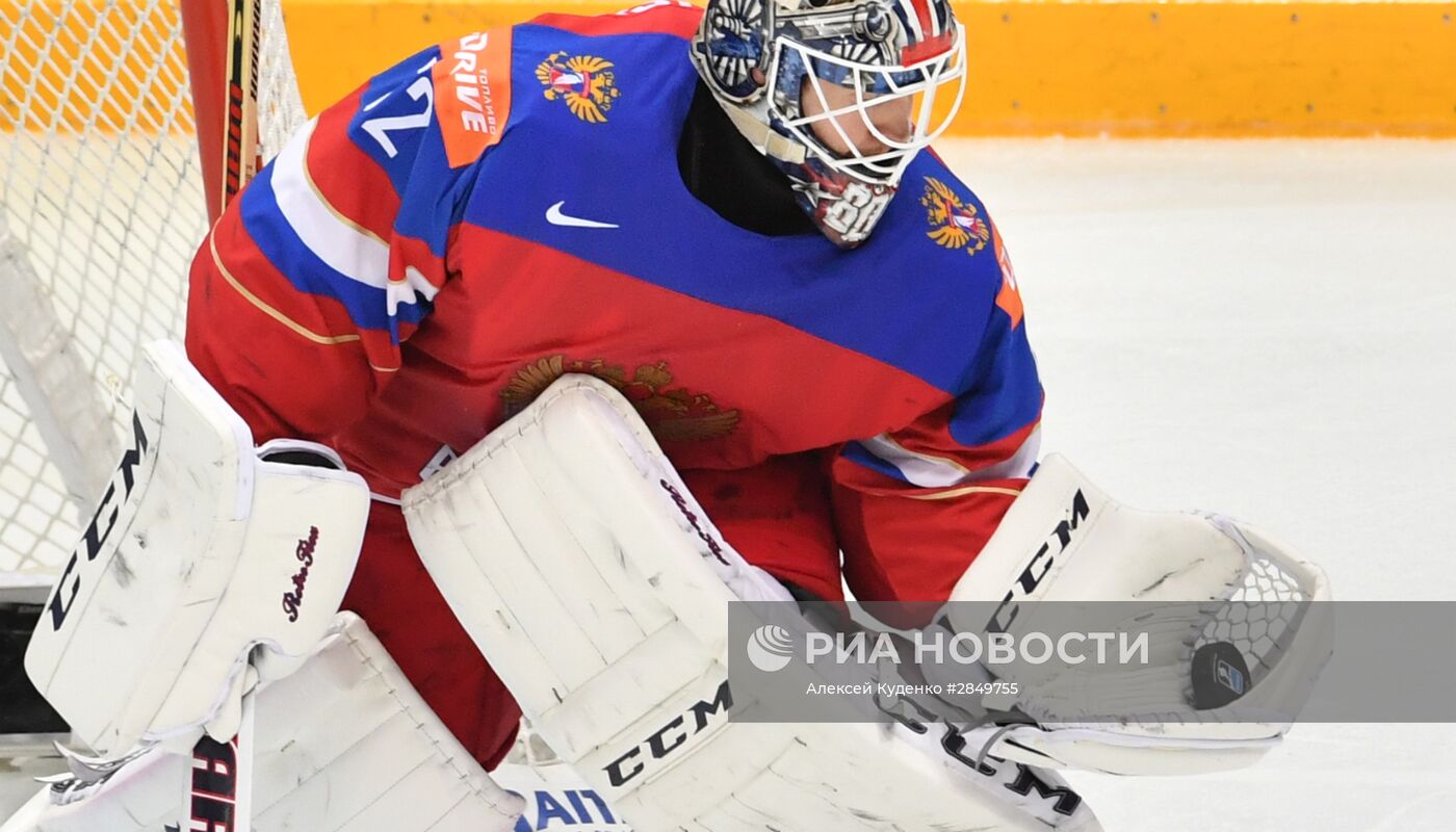 Хоккей. Чемпионат мира. Матч Россия - Швеция