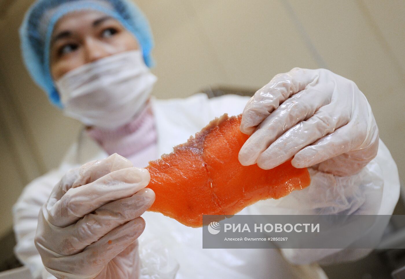 Предприятие по переработке рыбы "Русская рыбная фактория" в Москве