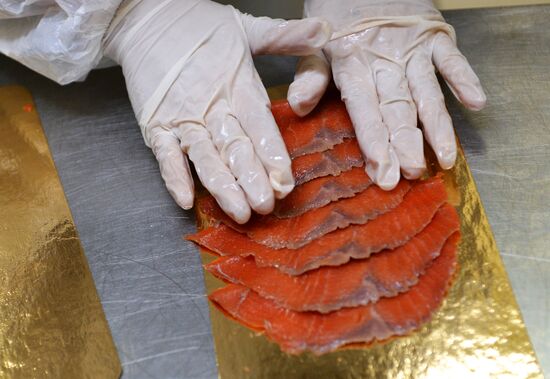 Предприятие по переработке рыбы "Русская рыбная фактория" в Москве