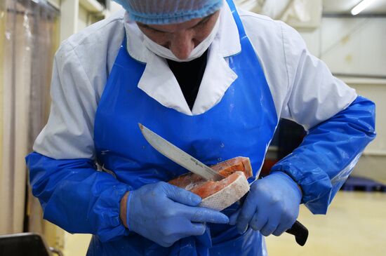 Предприятие по переработке рыбы "Русская рыбная фактория" в Москве