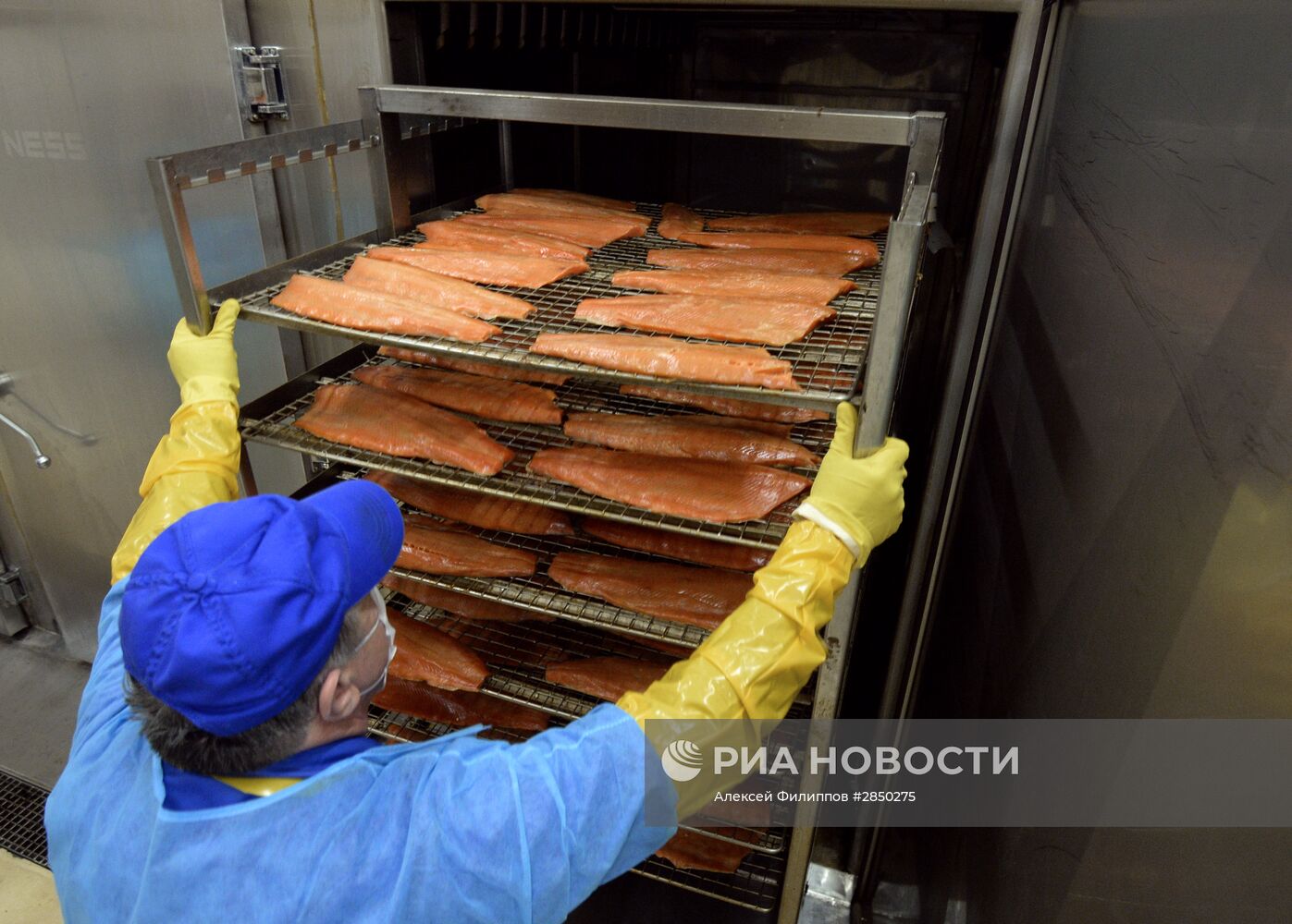 Предприятие по переработке рыбы "Русская рыбная фактория" в Москве