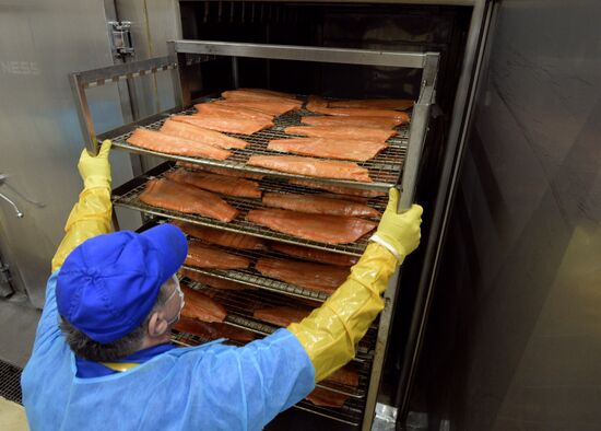 Предприятие по переработке рыбы "Русская рыбная фактория" в Москве