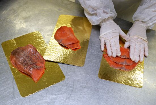 Предприятие по переработке рыбы "Русская рыбная фактория" в Москве