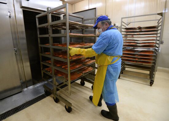 Предприятие по переработке рыбы "Русская рыбная фактория" в Москве