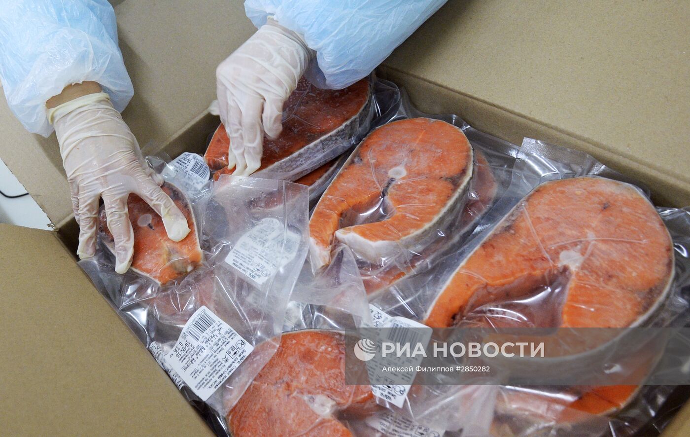 Предприятие по переработке рыбы "Русская рыбная фактория" в Москве