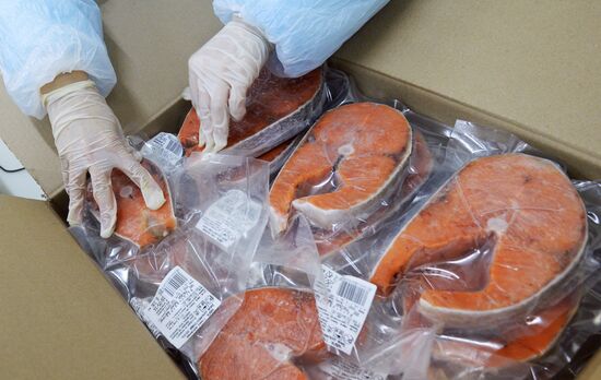 Предприятие по переработке рыбы "Русская рыбная фактория" в Москве