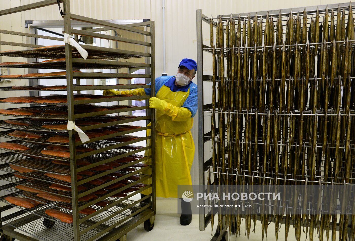 Предприятие по переработке рыбы "Русская рыбная фактория" в Москве