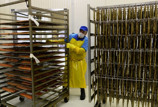 Предприятие по переработке рыбы "Русская рыбная фактория" в Москве