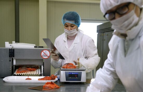 Предприятие по переработке рыбы "Русская рыбная фактория" в Москве