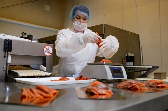 Предприятие по переработке рыбы "Русская рыбная фактория" в Москве