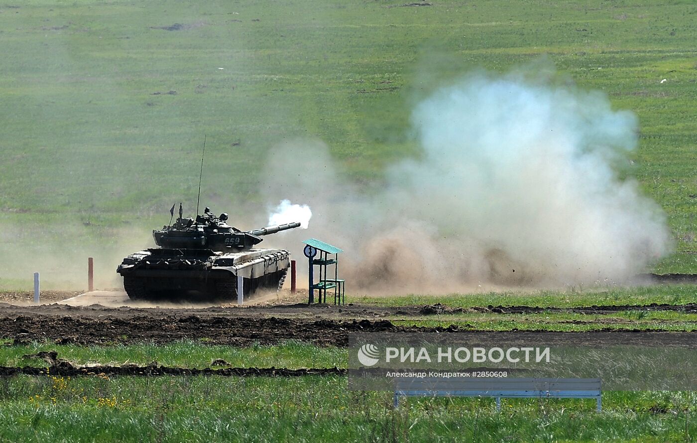 Танковый биатлон в Челябинской области