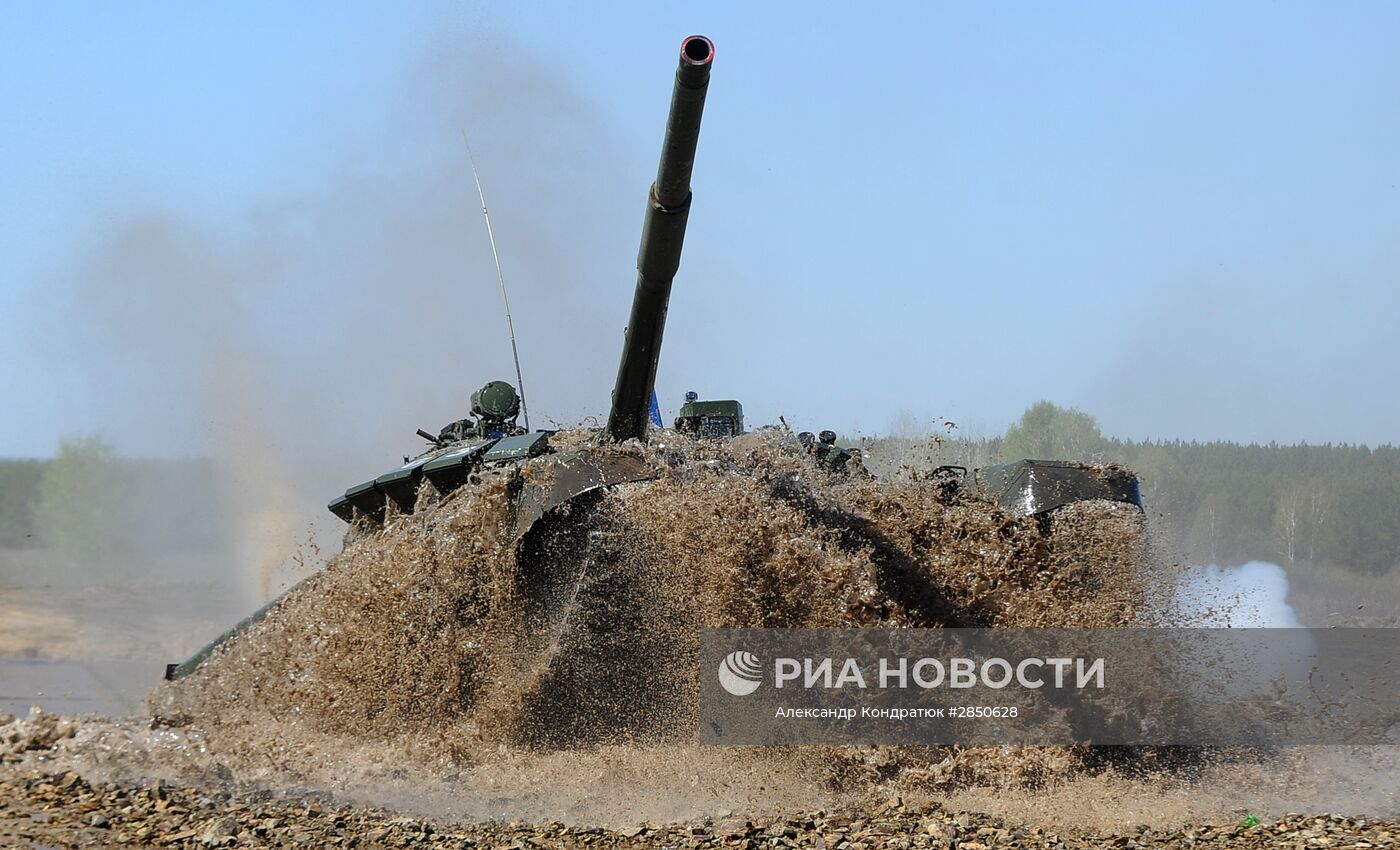 Танковый биатлон в Челябинской области