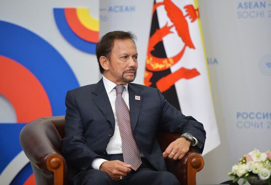 Двусторонняя встреча президента РФ В. Путина с султаном Государства Бруней-Даруссалам Хаджи Болкиахом