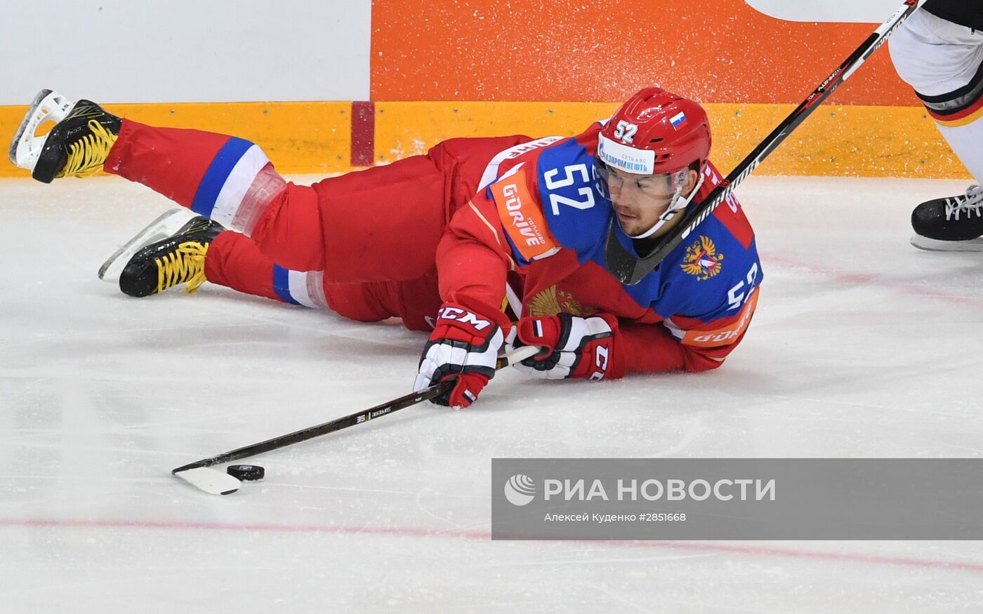 Хоккей. Чемпионат мира. Матч Россия - Германия