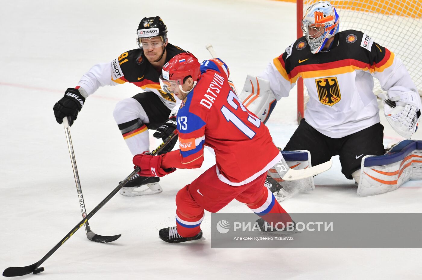 Хоккей. Чемпионат мира. Матч Россия - Германия