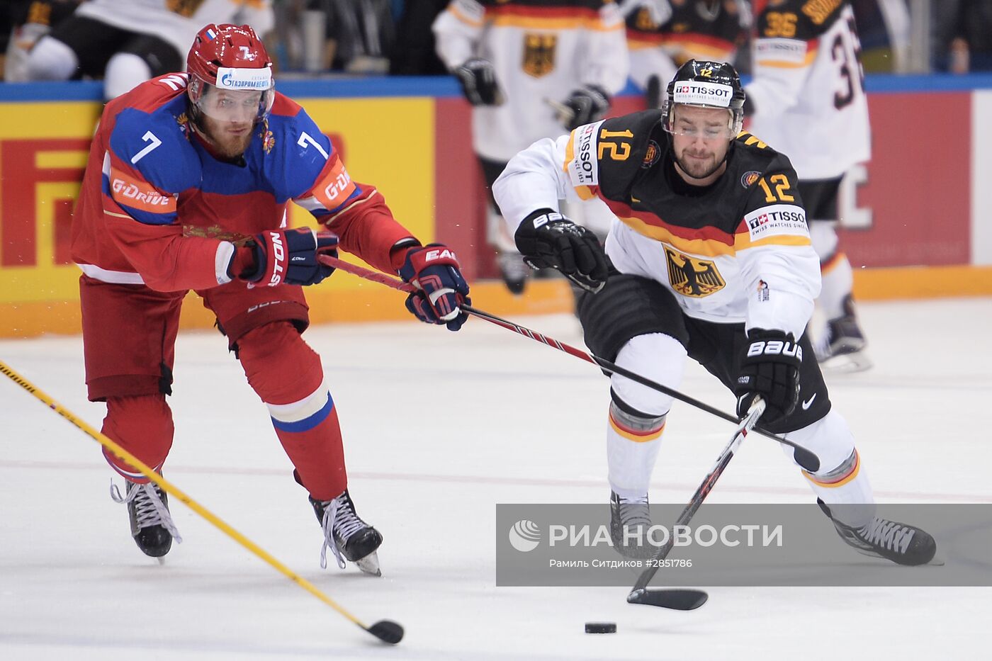 Хоккей. Чемпионат мира. Матч Россия - Германия
