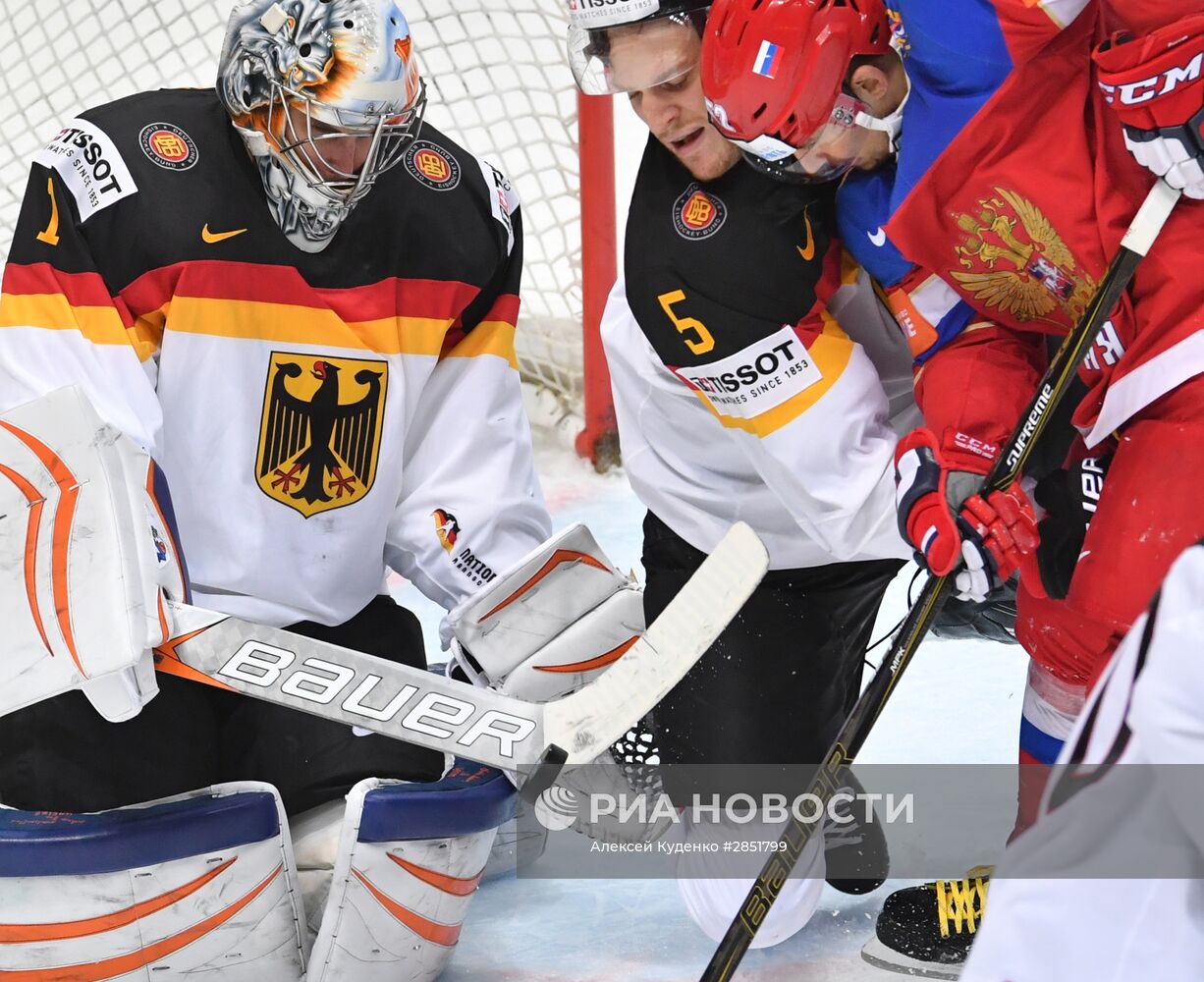 Хоккей. Чемпионат мира. Матч Россия - Германия