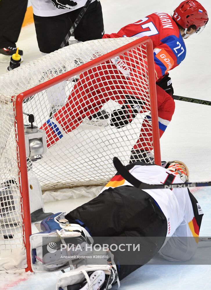 Хоккей. Чемпионат мира. Матч Россия - Германия