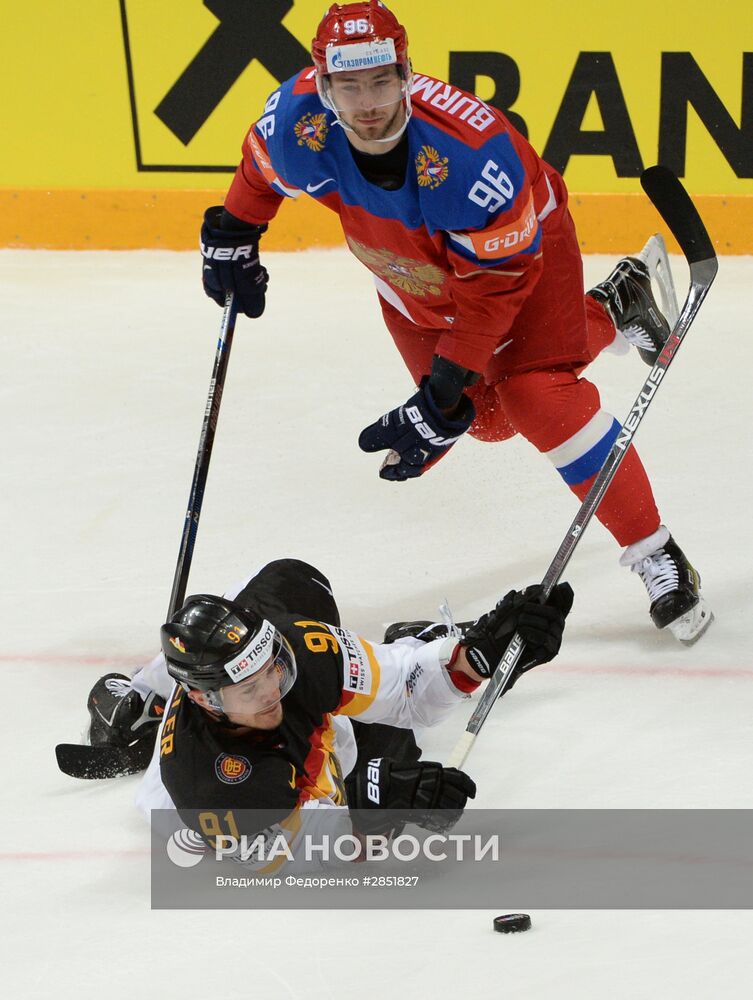 Хоккей. Чемпионат мира. Матч Россия - Германия