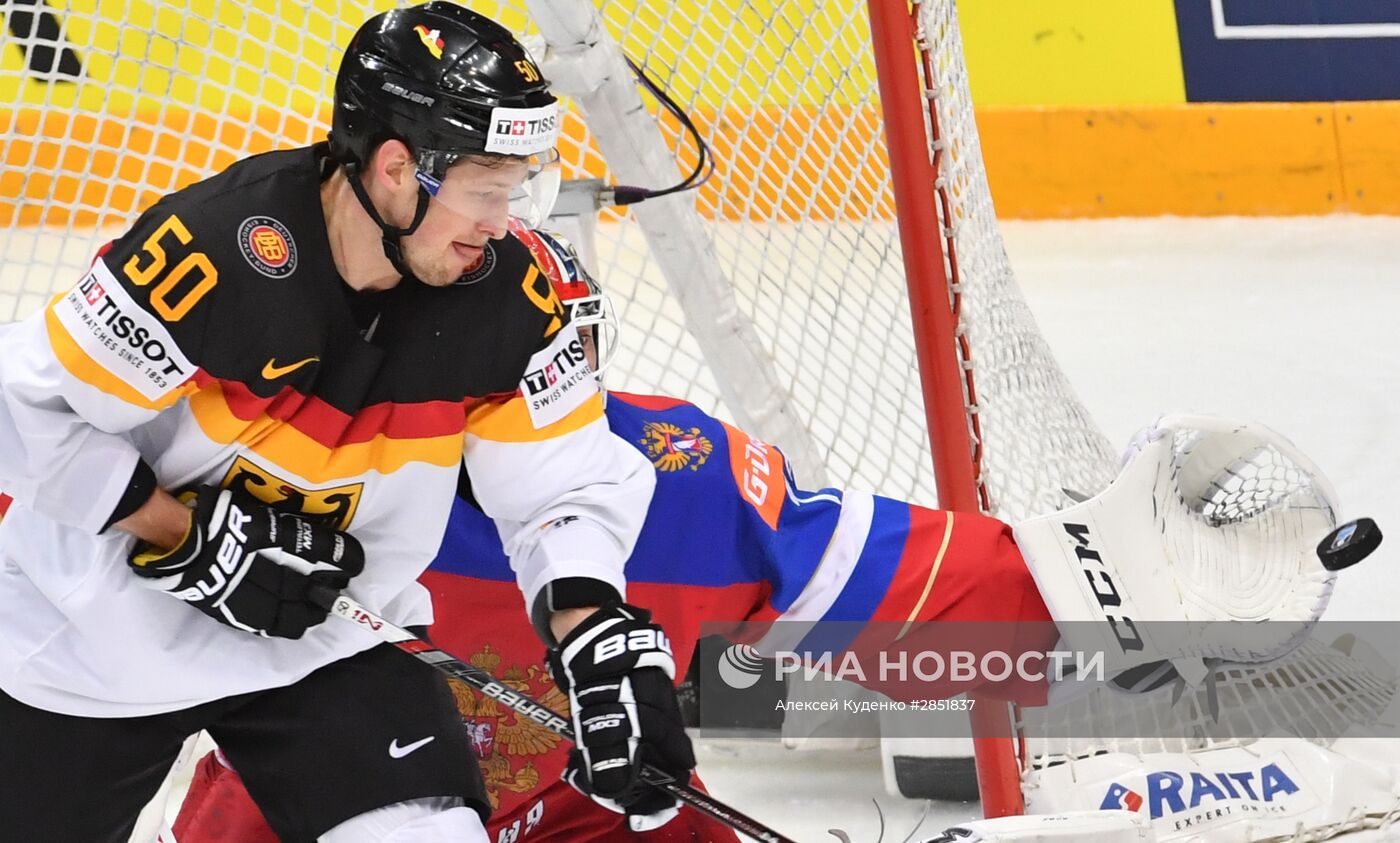 Хоккей. Чемпионат мира. Матч Россия - Германия