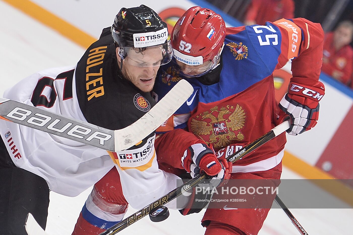 Хоккей. Чемпионат мира. Матч Россия - Германия