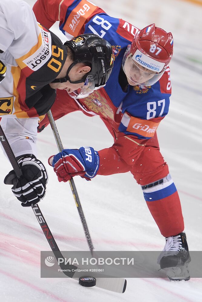 Хоккей. Чемпионат мира. Матч Россия - Германия