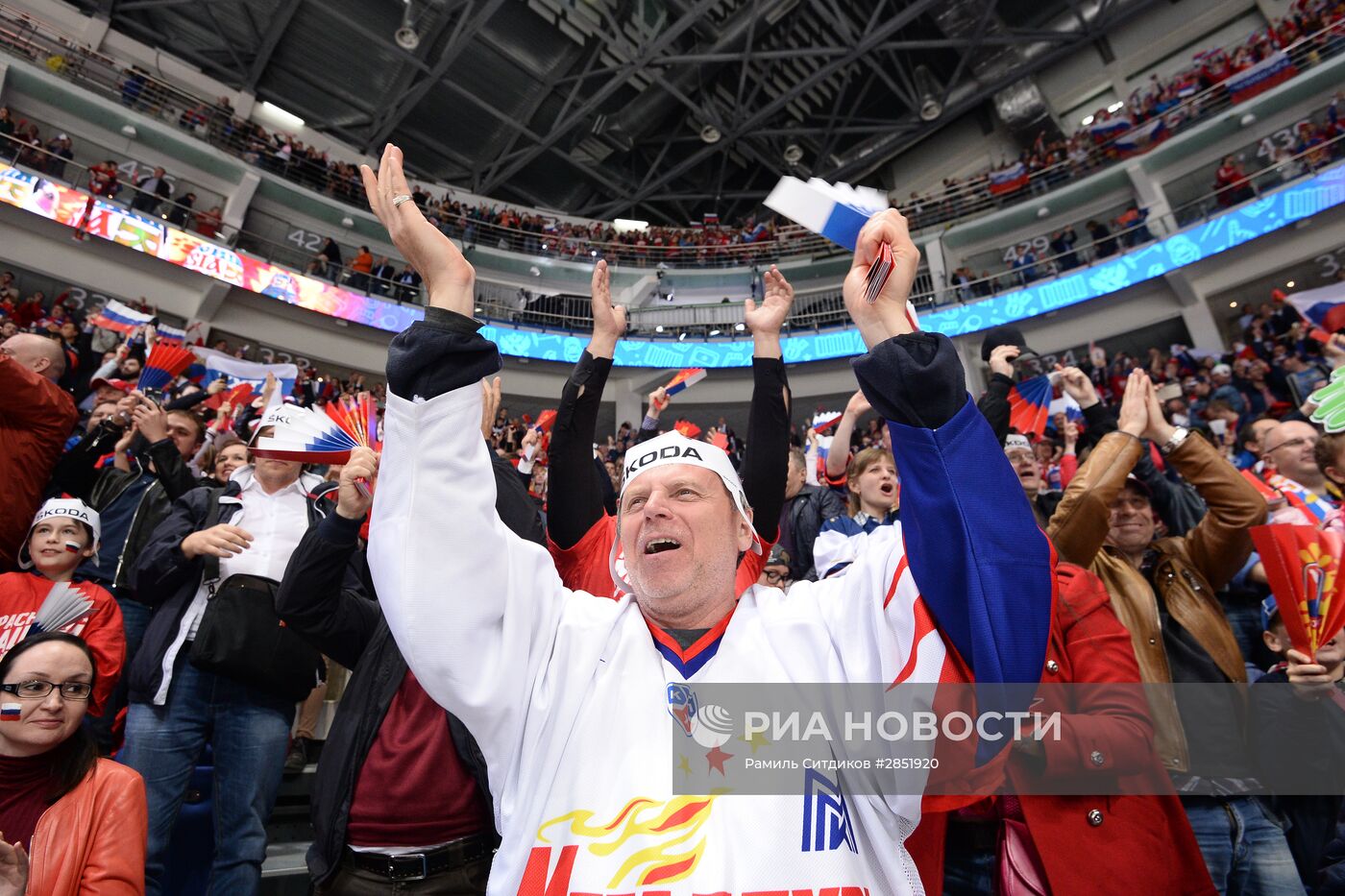 Хоккей. Чемпионат мира. Матч Россия - Германия