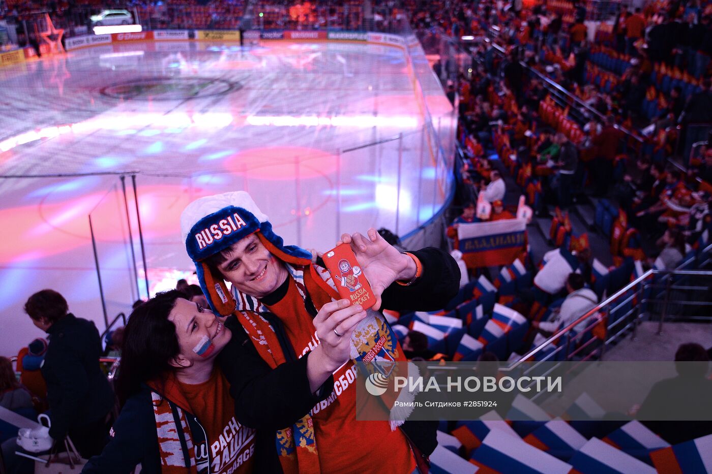 Хоккей. Чемпионат мира. Матч Россия - Германия