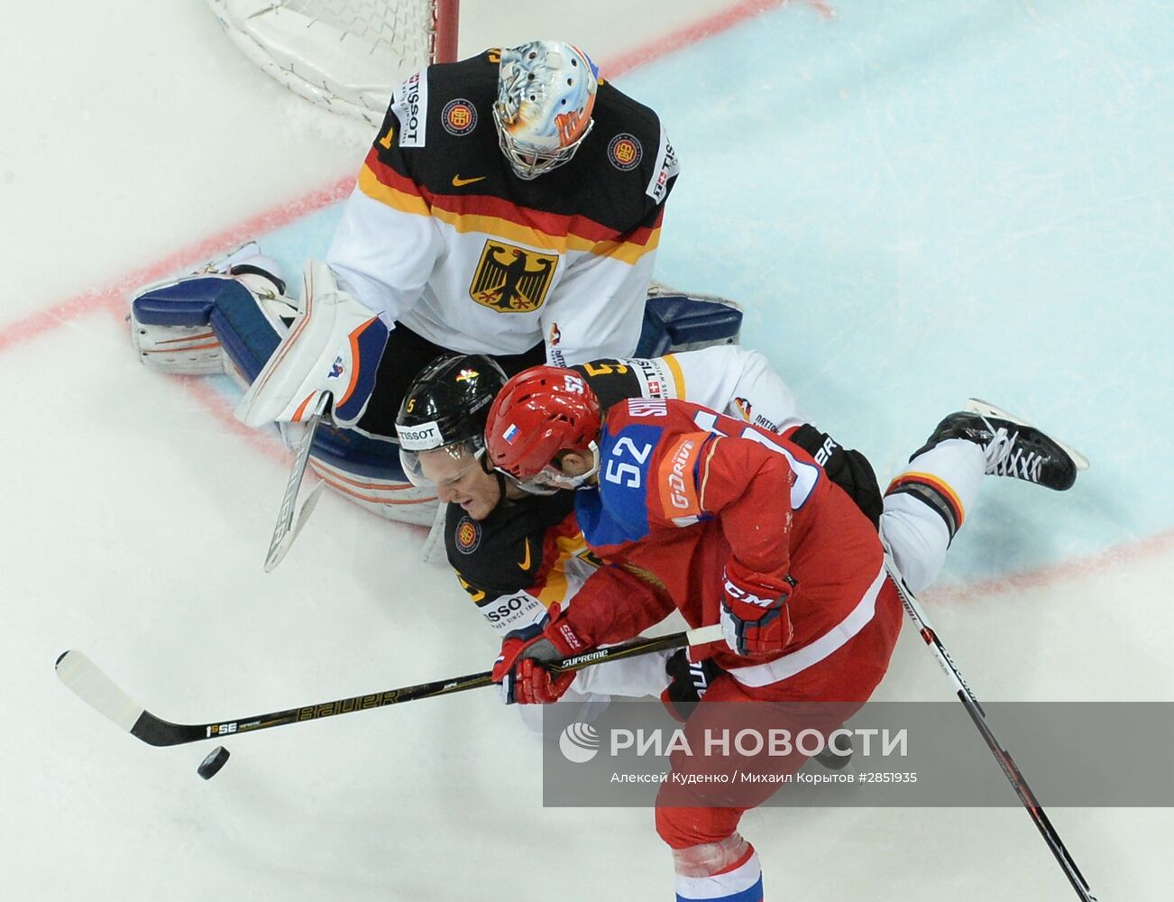 Хоккей. Чемпионат мира. Матч Россия - Германия