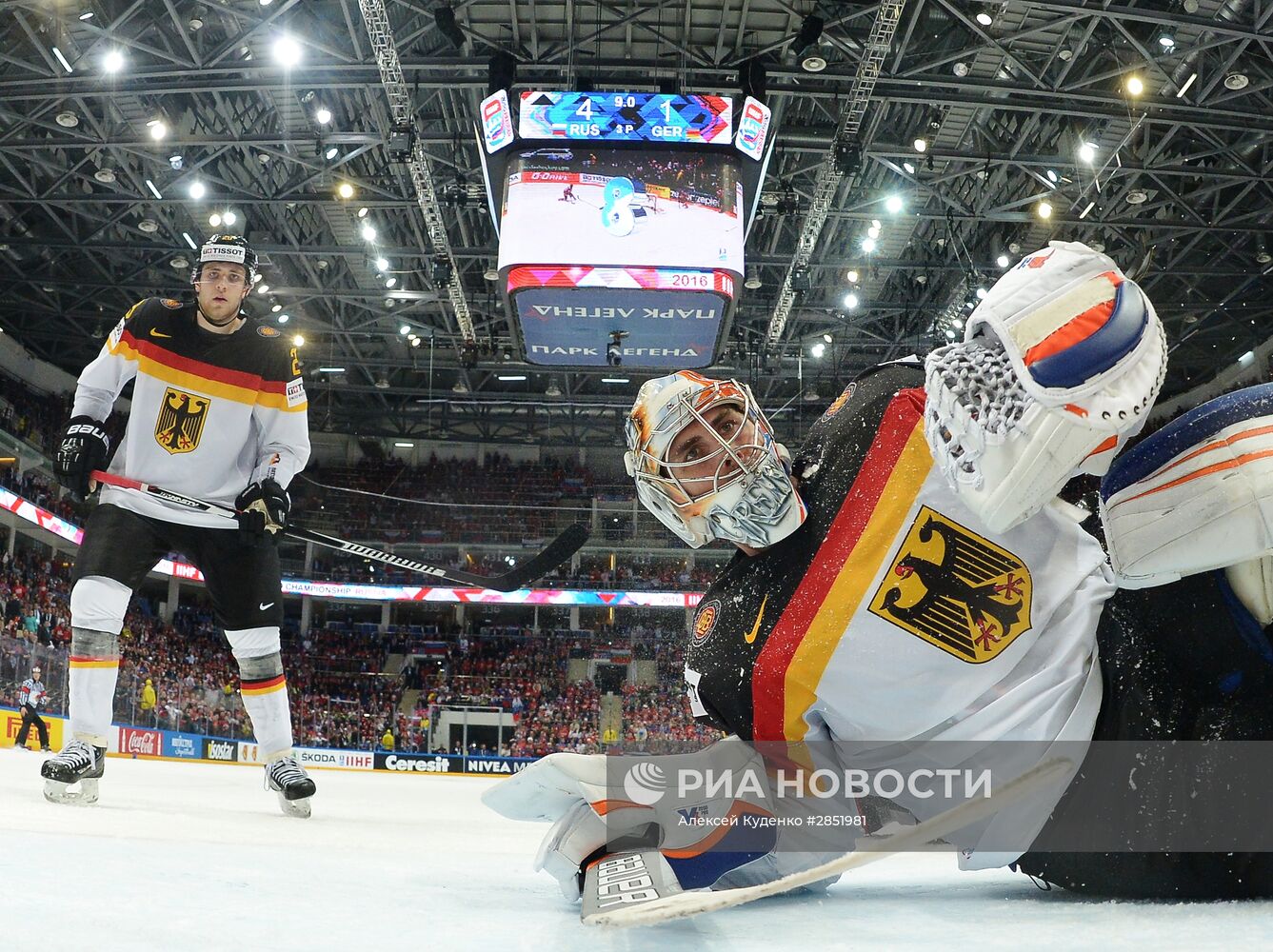 Хоккей. Чемпионат мира. Матч Россия - Германия