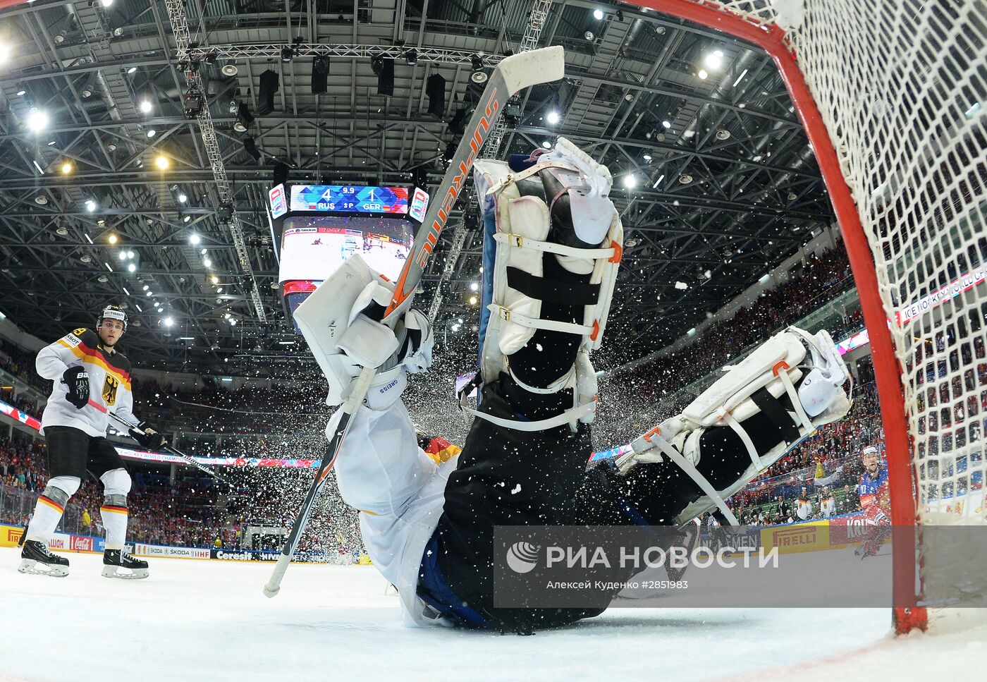 Хоккей. Чемпионат мира. Матч Россия - Германия