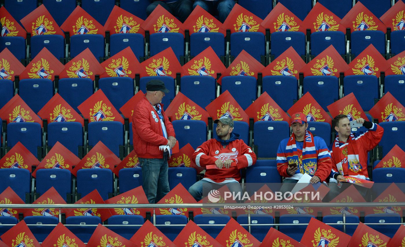 Хоккей. Чемпионат мира. Матч Финляндия - Россия