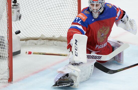 Хоккей. Чемпионат мира. Матч Финляндия - Россия