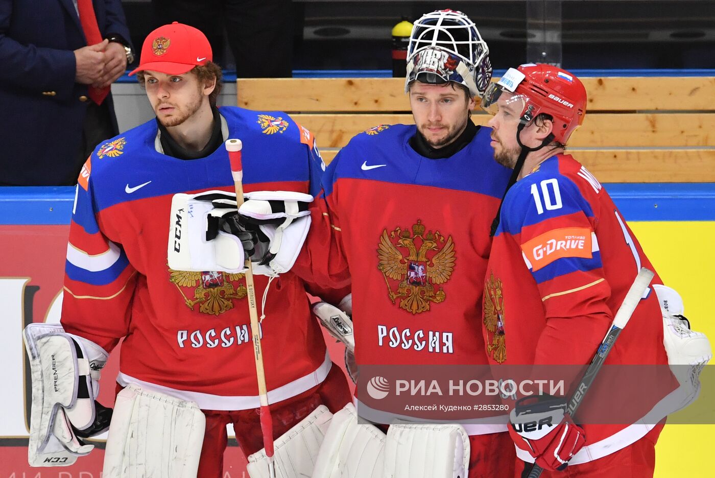 Чемпионат хоккей 2016 2017. Третьяк и Бобровский.