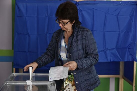 Предварительное голосование за кандидатов от партии "Единая Россия", выдвигаемых на выборы в Госдуму