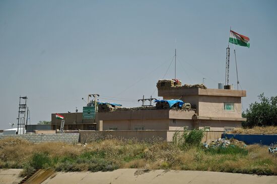 Освобожденный от ИГ поселок Башиир в иракской провинции Киркук