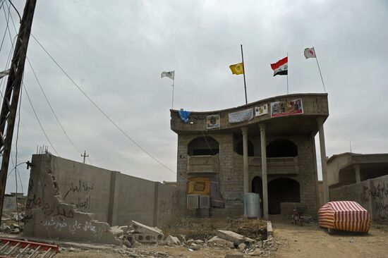 Освобожденный от ИГ поселок Башиир в иракской провинции Киркук