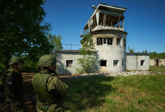 Учения инженерно-саперных групп Западного военного округа