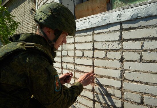 Учения инженерно-саперных групп Западного военного округа