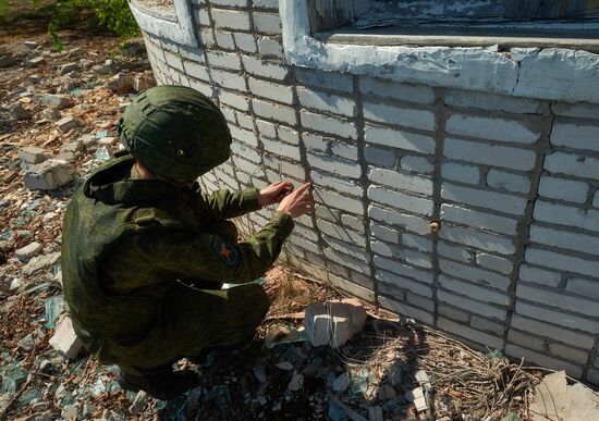 Учения инженерно-саперных групп Западного военного округа