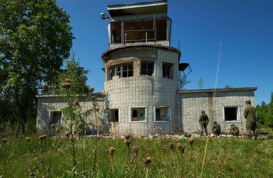 Учения инженерно-саперных групп Западного военного округа