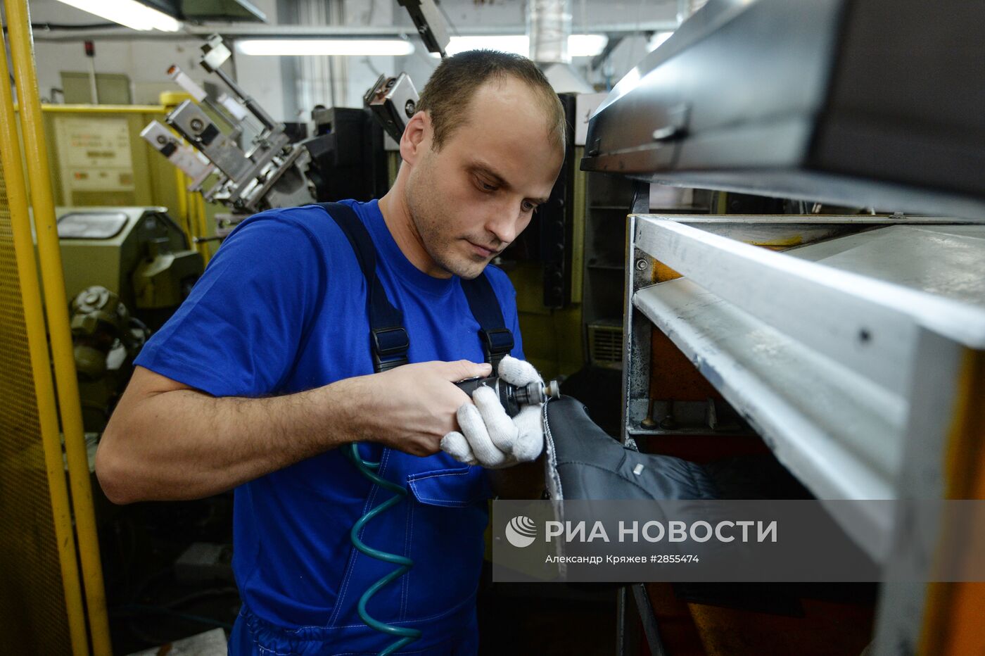 Производство ГК "Обувь России" в Новосибирской области