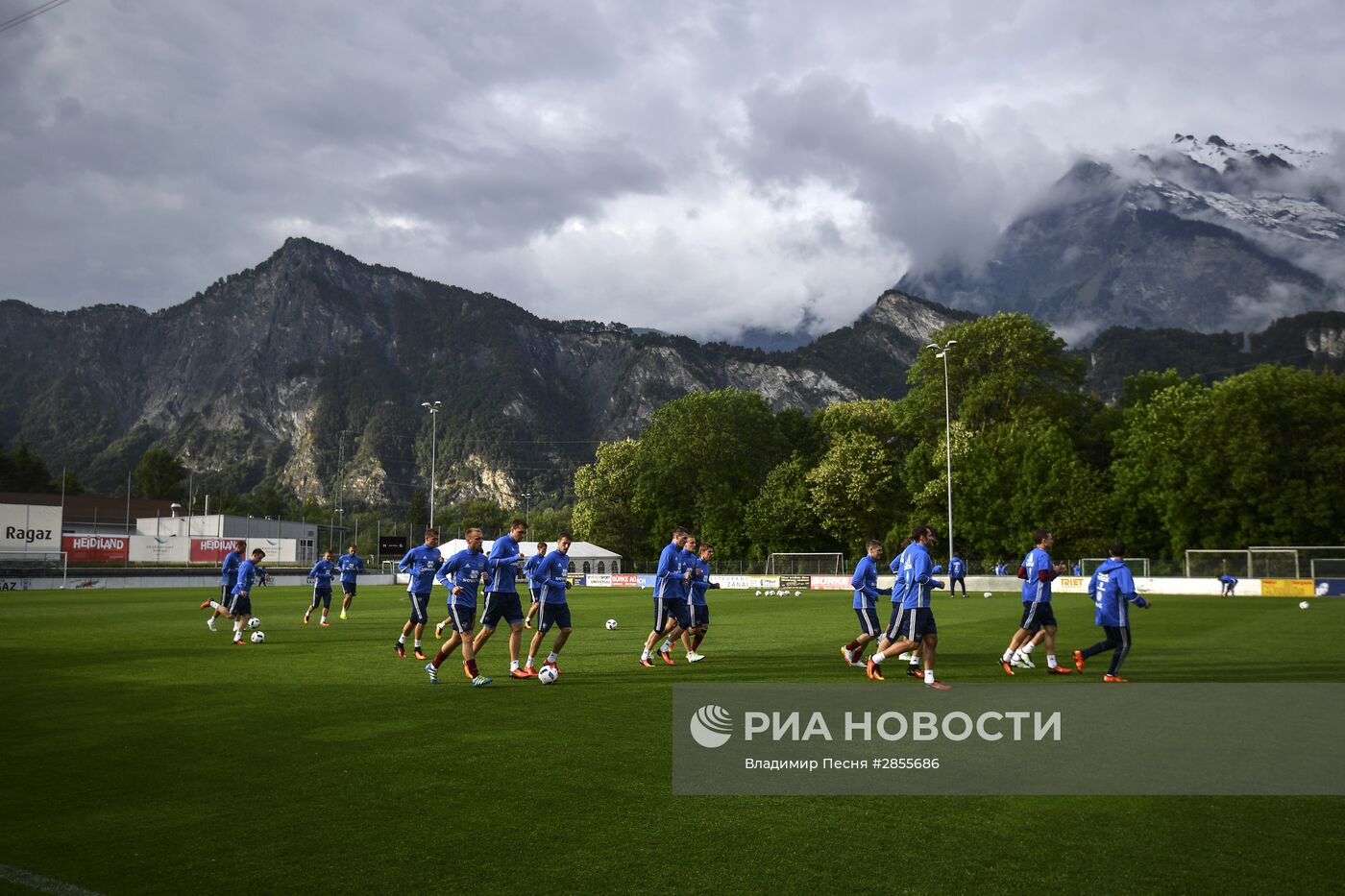 Футбол. Учебно-тренировочный сбор национальной команды
